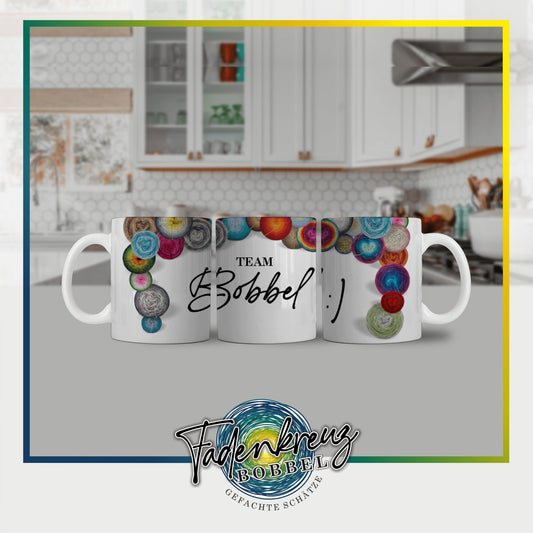 Fadenkreuz Bobbel Pott - der Gemütsbooster - DIE Tasse! - Fadenkreuz Bobbel Fürth