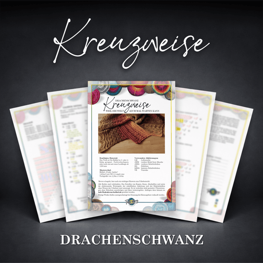Kreuzweise Häkelanleitungen - Fadenkreuz Bobbel Shop